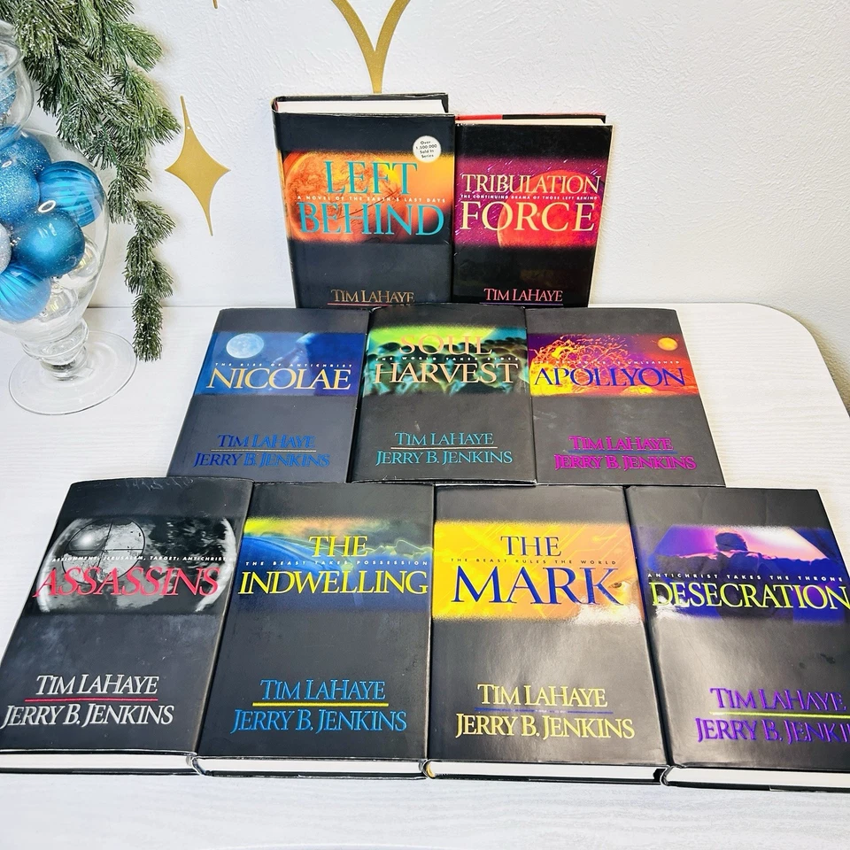 LEFT BEHIND Series Complete 1/1 Set 1-16 +3 Hardcovers w/ DJ LaHaye & Jenkins Foto 3 de 4