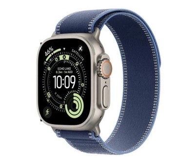 Apple Watch Ultra 3 GPS + Cellular 49mm Natural Titanium Blue Trail Loop M/L NEW
