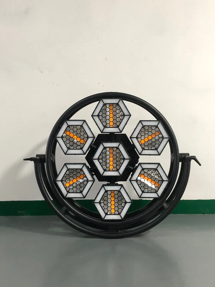 new 7x60W rgb retro light pixel retro lighting for stage party Bar Club wedding - Image 4 of 4