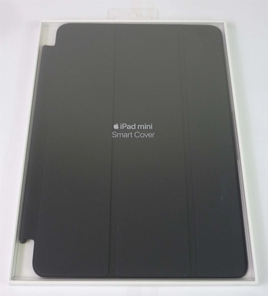 Genuine Apple Ipad Mini 4 E 5 (4ª E 5ª Gen) Smart Cover - Grigio Carbone - Nuovo - Immagine 2 di 4