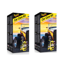 Meguiars 7100315341 Car Care Kit –2x Basis Autopflege Set für Reinigung & Schutz