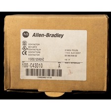 Allen-Bradley 100-C43D10 100-C43D10 43Amp Contactor 110/120v Coil 100C43D10