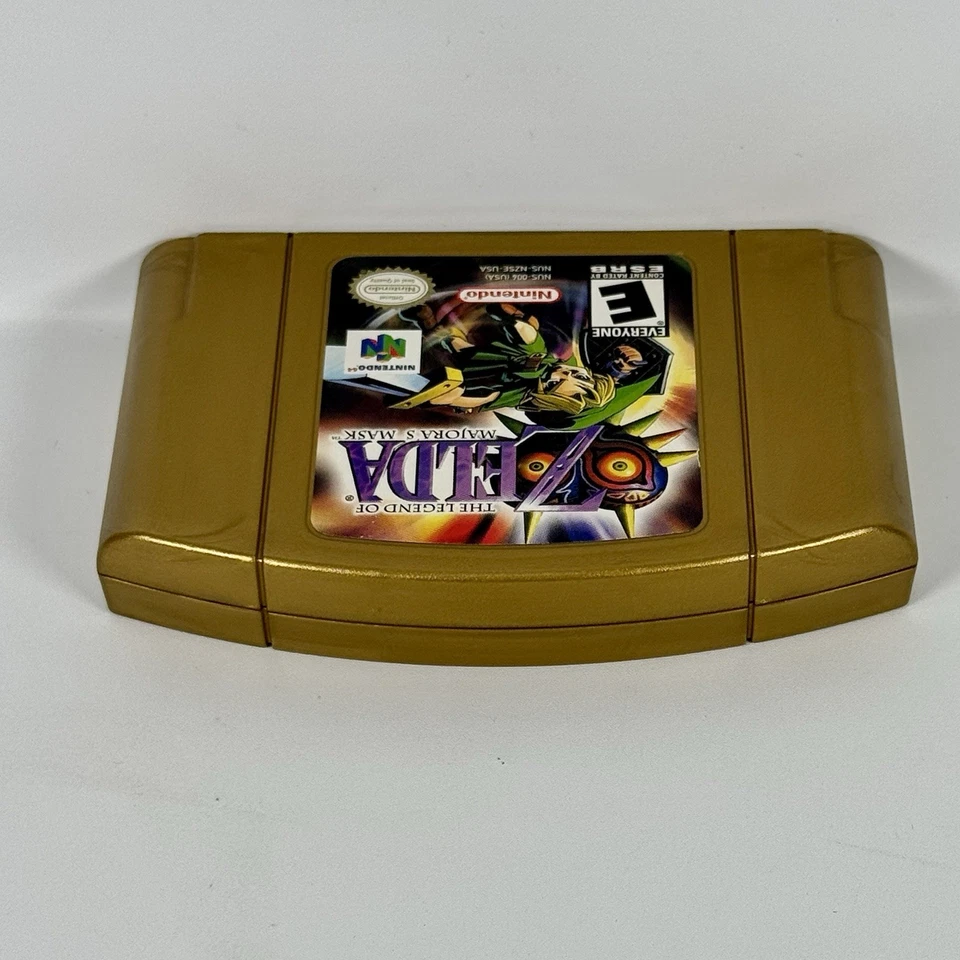 The Legend of Zelda: Majora's Mask N64 NON- Holo Authentic 1 Owner - Nice LQQK - Image 3 of 4