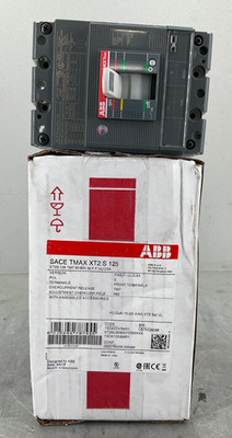 ABB XT2SU3060AFD000XXX TMAX CIRCUIT BREAKER 60 A 3P 480V-600V TMF 1SDA074768R1