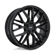 20x10.5 M224 Niche Gamma Gloss Black Wheels 5x115 20mm Set Of 4