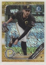 2019 Bowman Chrome Prospects Gold Shimmer Refractor 41/50 Joe Jacques 00f2