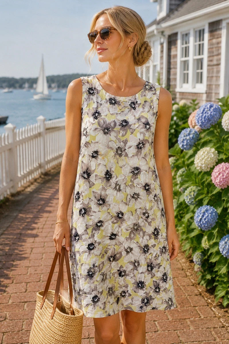 J. Jill Linen Floral Dresses for Women for sale | eBay