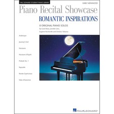 Hal Leonard Piano Recital Showcase - Romantic Inspirations - 8 Original Pieces