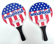 Pacific Sports Smashball Summer Pickleball Tennis Beach Paddle Game USA Flag