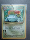 Vintage WOTC Pokemon Venusaur 15/102 1st Edition Holo Rare Base Set NM