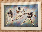 WALTER PAYTON AUTOGRAPHED LIMITED EDITION LITHOGRAPH 22X32 COA STEINER HOLOGRAM