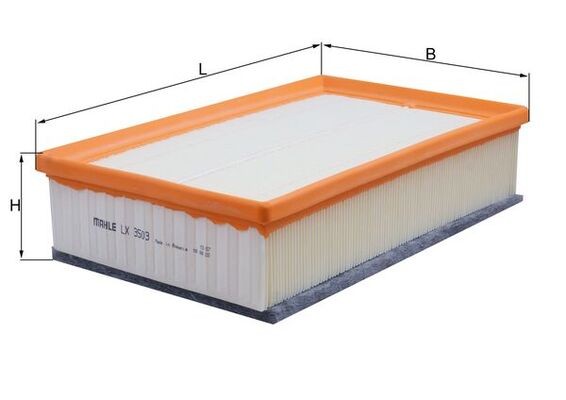 LX 3503 Knecht Air Filter for Audi, Cupra, Ford, Seat, Skoda, VW