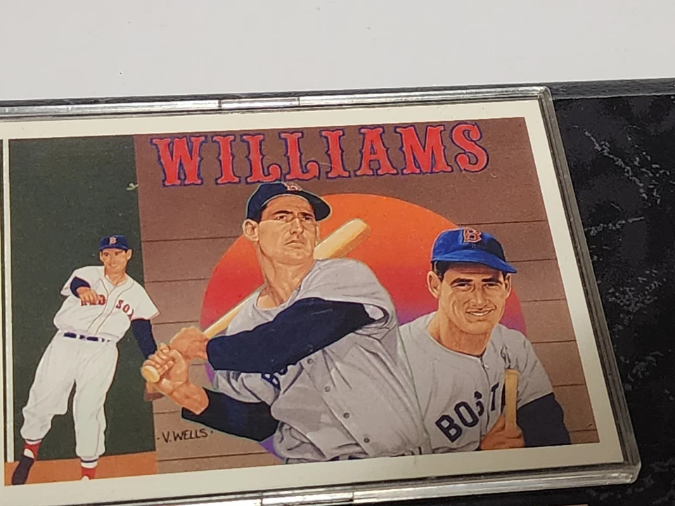 Ted Williams Boston Red Sox Plaque 5" x 7" - Image 3 of 4