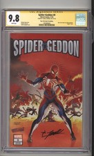 Spider-Geddon 0 CGC 9.8 Signed Jamal Campbell NY Comic Con Vrigin Edition 2018