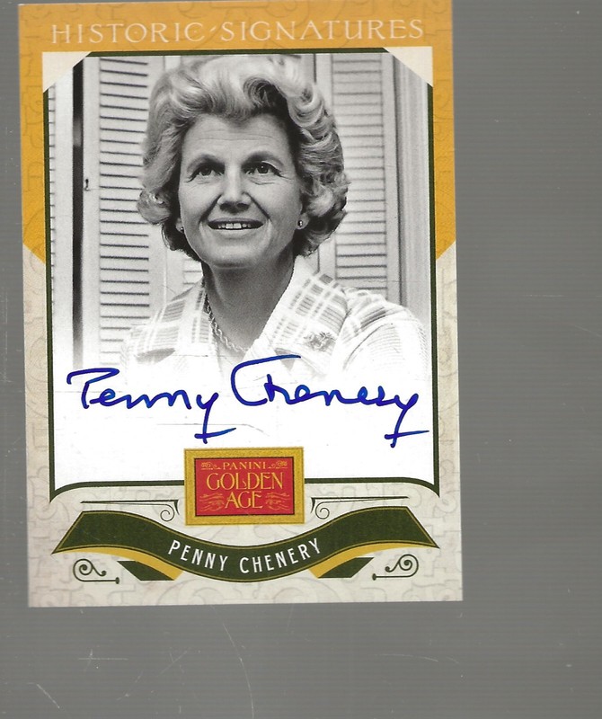 Penny Chenery 2012 Panini GOLDEN AGE  ON CARD  Autograph Secretariat OWNER