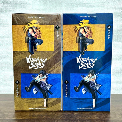 NARUTO Vibration Stars デイダラ　サスケ イルカ　24個 NARUTO 72 Series VIBRATION STARS Deidara & Uchiha Sasuke Figure