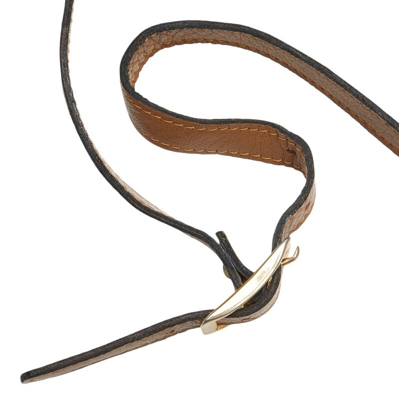 Saint Laurent Python Embossed One Shoulder Bag Br… - image 5