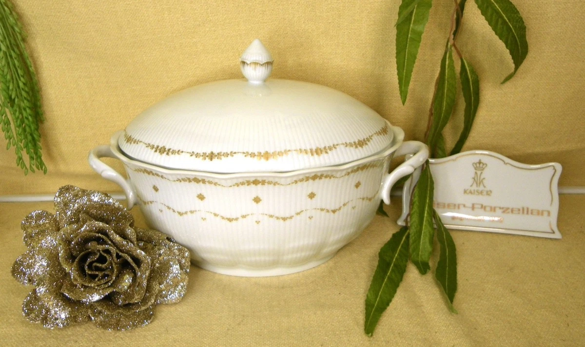 Kaiser Porzellan - Romantica MONTE CARLO - 1 Schüssel mit Deckel 1,4 l