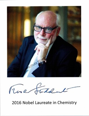 Autogrammkarte James Fraser Stoddart Nobelpreis Chemie 2016 Stoddart, James Fras