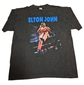 Vintage Elton John T-Shirt | eBay