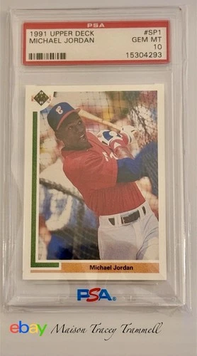 1991 Upper Deck #SP1 - Short Print Michael Jordan (GEM MINT) ~ PSA 10