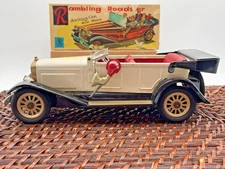 VIntage SSS Toys Japan, Rambling Roadster in Orig. Box Friction car--1909.24