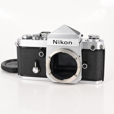 Nikon F2 SLR Film Camera Body w/DE-1 Standard Prism Chrome *Read #896