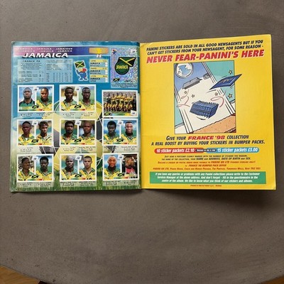 PANINI FRANCE 98 WORLD CUP 1998 ALBUM COMPLETE ORIGINAL FULL