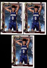 2025-26 TOPPS HOLIDAY Jeremiah Fears Rc  (3) Card Lot #H167 New Orleans Pelicans