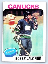 1975-76 Topps #246 Bobby Lalonde Vancouver Canucks