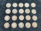 Roll of 20 Barber Silver Half Dollars ~ No Reserve Free Ship!