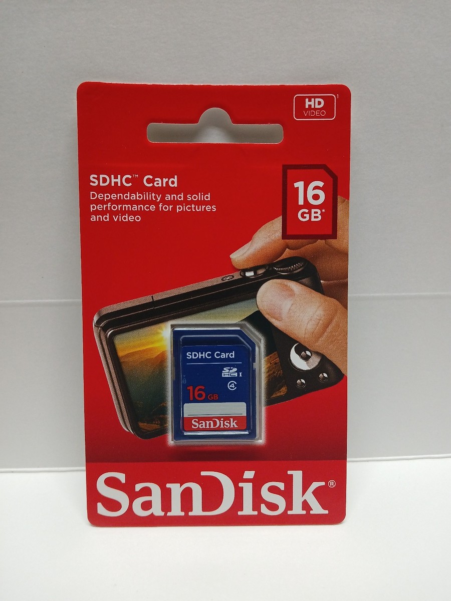 Sandisk 16G SDHC SD card for Canon EOS 5D Mark III Rebel T4i 650D