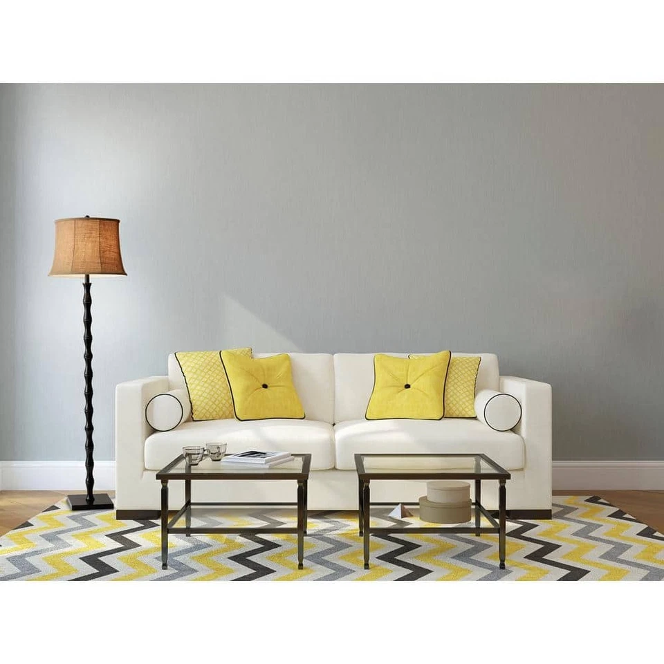 Adesso Stratton 62 pulgadas Lámpara de pie negra Foto 2 de 4