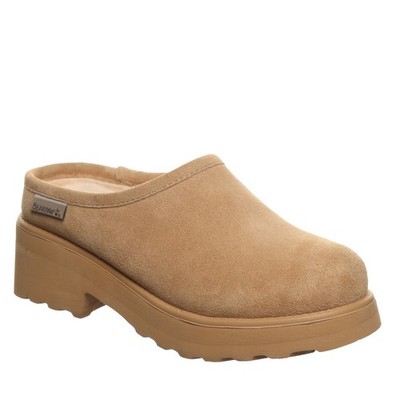Bearpaw Court Womens Shoe - 3320w - Cozy Suede Comfort Iced Coffee - 10 Medium