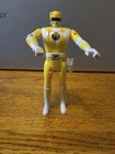 Vintage Bandai Yellow Power Ranger Trini FLIP HEAD  Auto Morphin 1995 5 1/5"