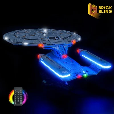 BrickBling LED per LEGO Star Trek: U.S.S. Enterprise NCC-1701-D 10356 (remoto)