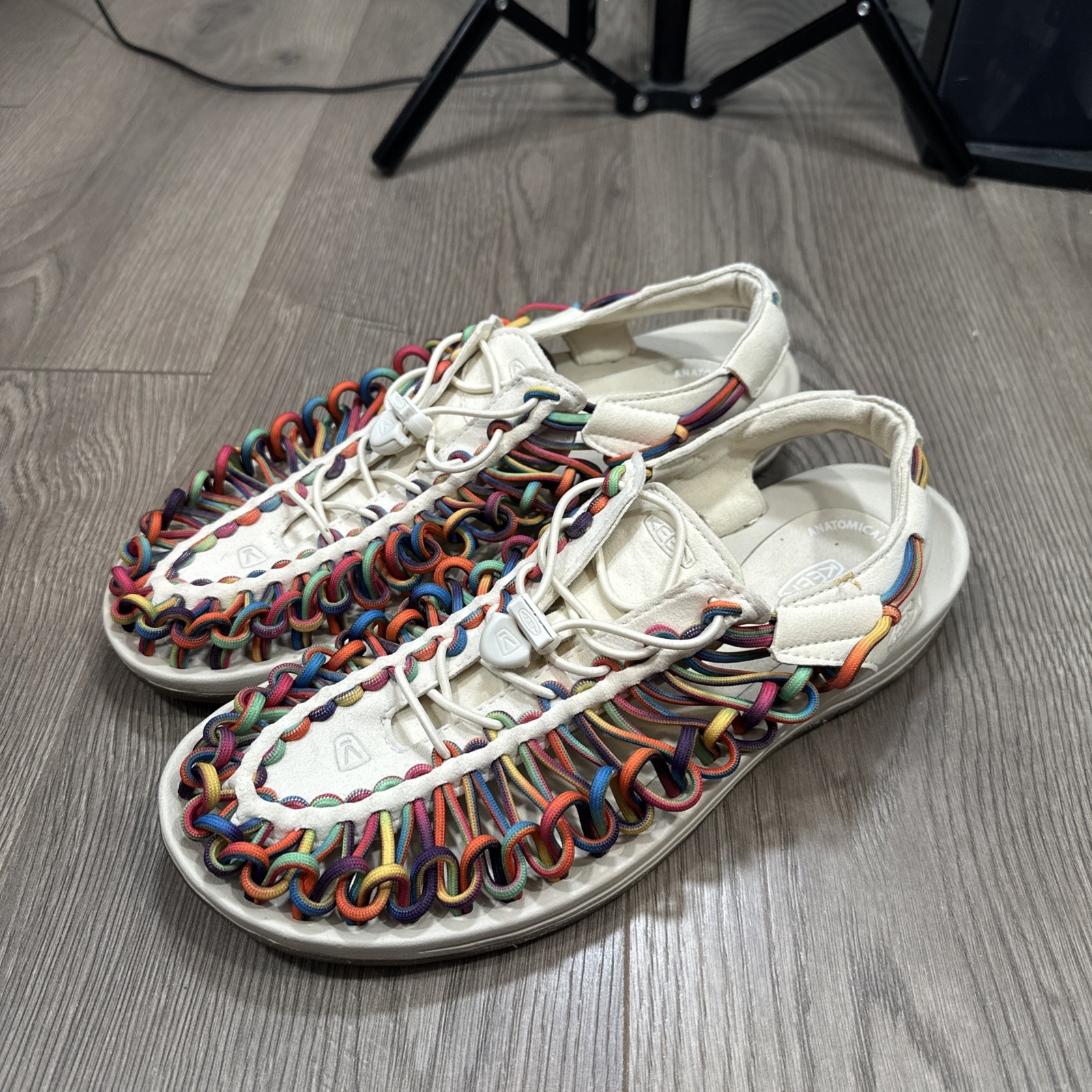 Keen Uneek x Garcia sandalo originale tie dye due corde US donna taglia 11 BELLO