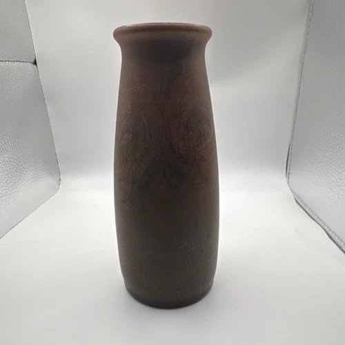 Rookwood Art Pottery Brown Ceramic Vase Matte Finish 1660F