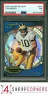 2000 QUANTUM LEAF #343 TOM BRADY RC ROOKIE PATRIOTS PSA 7