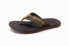 Mens Flip Flops Sandals Brown Comfort Beach Casual Thong