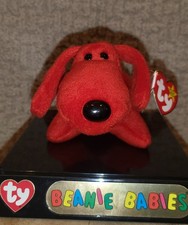 beanie Babies RARE-Rover the Dog (style 4101), a Ty Beanie Baby with a birth...