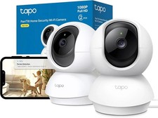 Image of TP-Link Tapo C200 WLAN IP Camera FullHD - Twin Pack - White