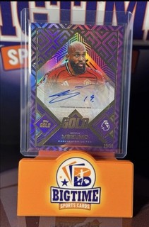 Bryan Mbeumo 2025 Topps Premier League Gold Purple Parallel Autograph /50🔥