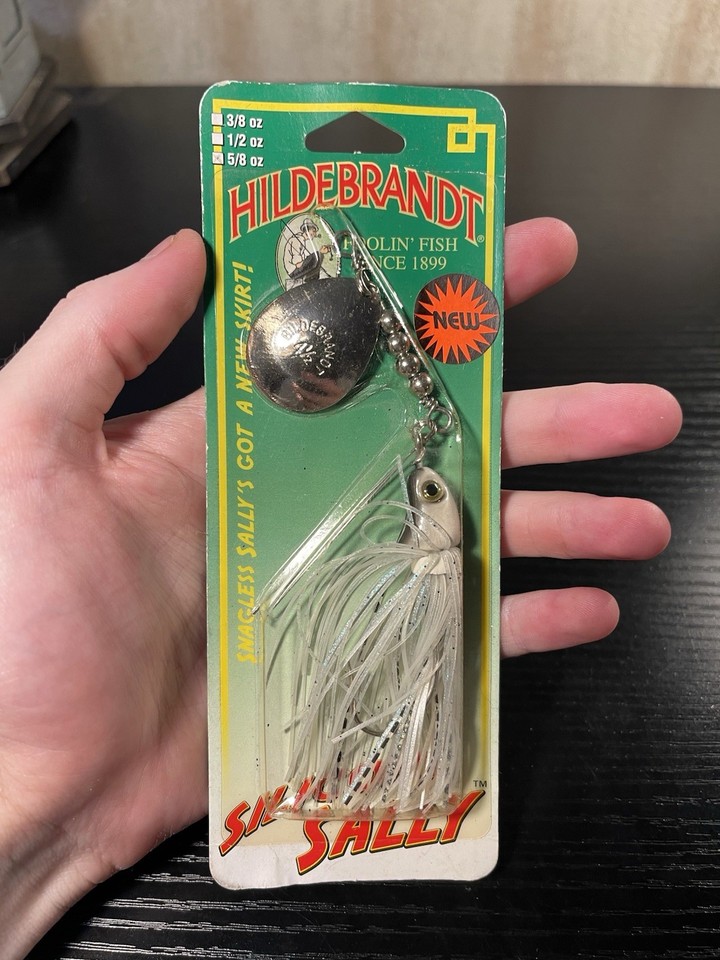 Leurre De Pêche Hildebrandt Snagless Sally 355-NIC Noir K5 – Vintage NOS