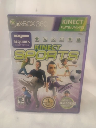 Kinect Sports (Microsoft Xbox 360, 2010) NO MANUAL