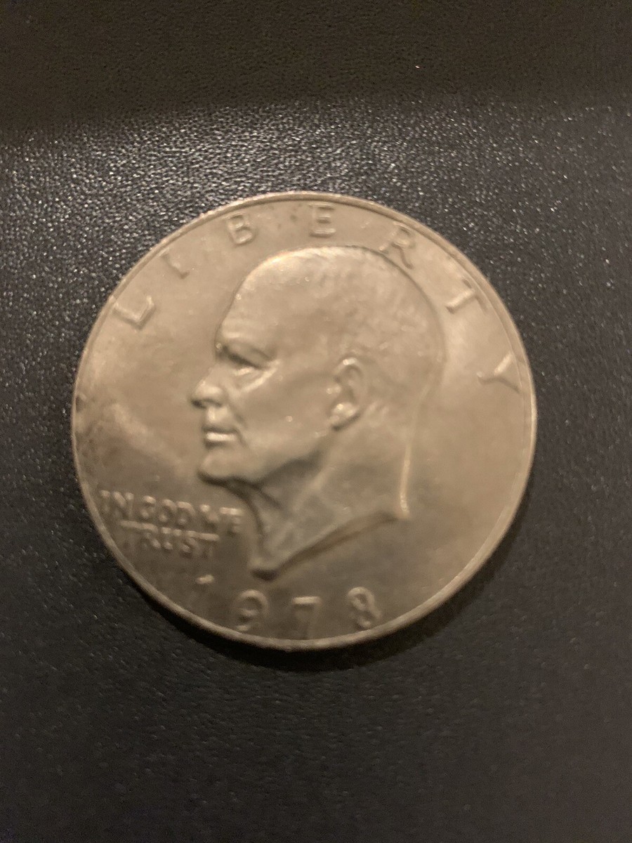 1978 Eisenhower Liberty One Dollar USA Coin No Mint Mark | eBay