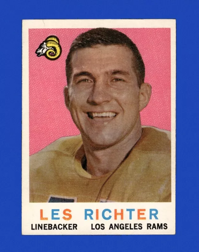 Les Richter trading card