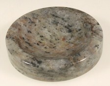 PRL) POSACENERE PORTACENERE MARMO PIETRA PREZIOSA SODALITE CENDRIER ASH-TRAY    