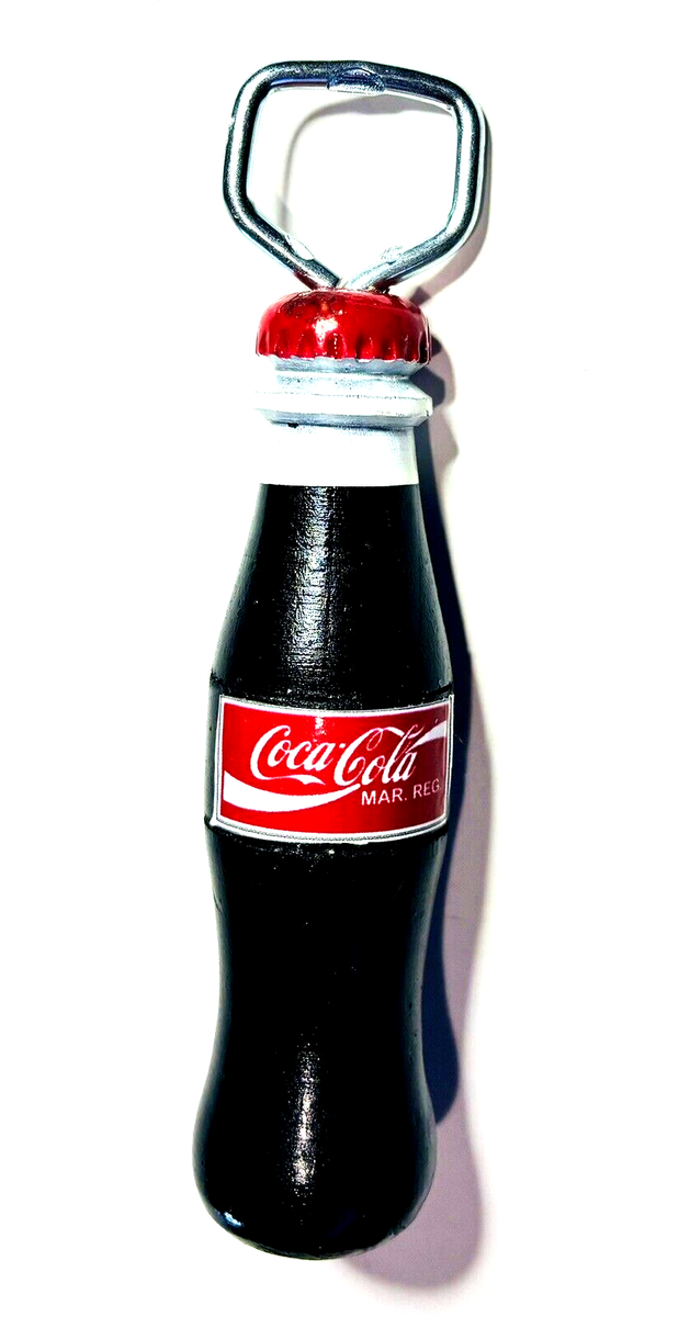 Coca-Cola Coke Bottle Wood Metal 7