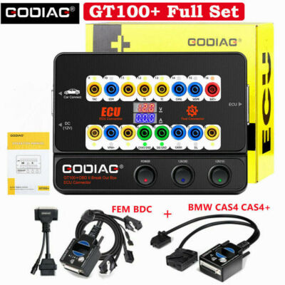 OBD2 Breakout Box Protocol Detector + CAS4 ,CAS4+,FEM,BDC Test Platform for BMW